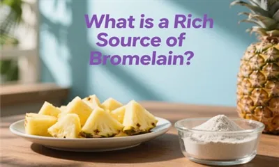 Hvad er en rig kilde til Bromelain?